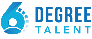 6 Degree Talent Logo